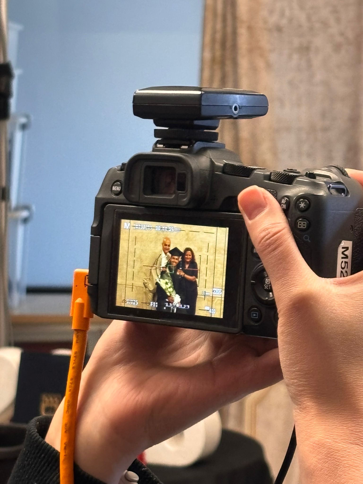 Camera ready to capture a moment